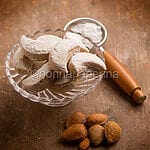 Vanillekipferl, traditional German tea biscuits Vanillekipferl, traditional German tea biscuits