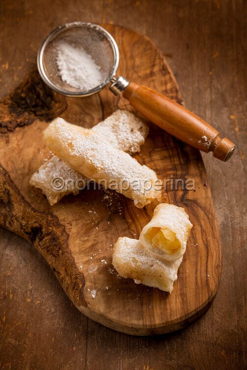 Involtini di riso e ananas