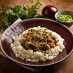 Chicken Yassa, a spicy and tasty Senegalese dish