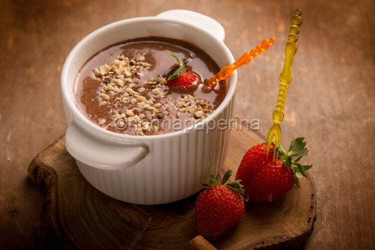 Fonduta dolce con crema gianduia