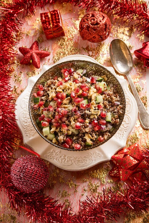 Insalata di quinoa natalizia Insalata di quinoa natalizia