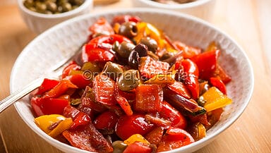 Peperonata senza pomodoro