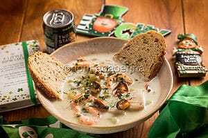 Seafood chowder, la zuppa di pesce della cucina irlandese