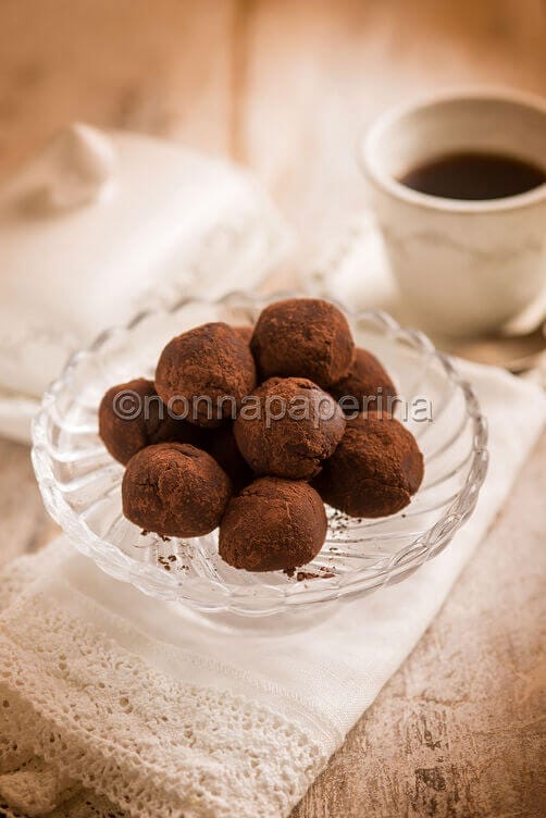 Tartufi alla crema gianduia