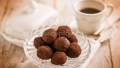 Tartufi alla crema gianduia