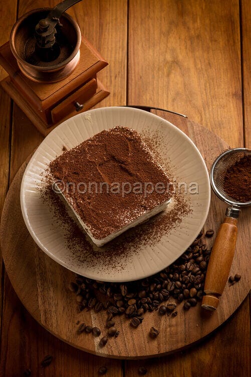 Torta fredda al caffe