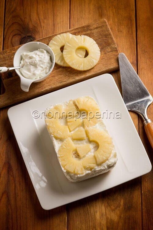 Torta fredda allo yogurt senza glutine