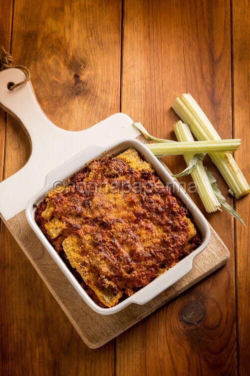 parmigiana di cardi parmigiana di cardi