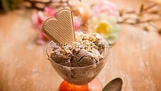 Gelato gianduia fatto in casa, buono come in gelateria