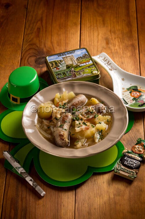 zuppa di salsicce di maiale