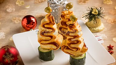 Alberelli di pasta sfoglia