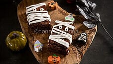 Brownies di Halloween, la dolce ricetta horror senza glutine Brownies di Halloween, la dolce ricetta horror senza glutine