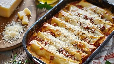 Cannelloni Ripieni di Agnello