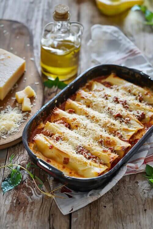 Cannelloni Ripieni di Agnello 