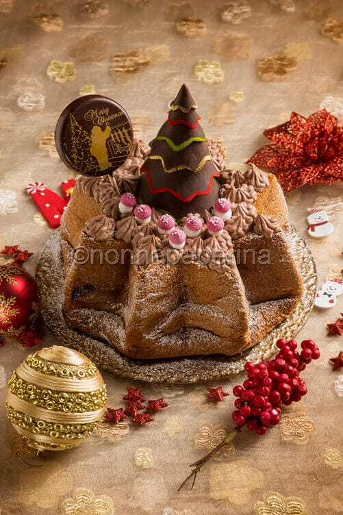 Stella di pandoro alla nutella Stella di pandoro alla nutella