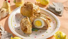 Uova in crosta di sfoglia