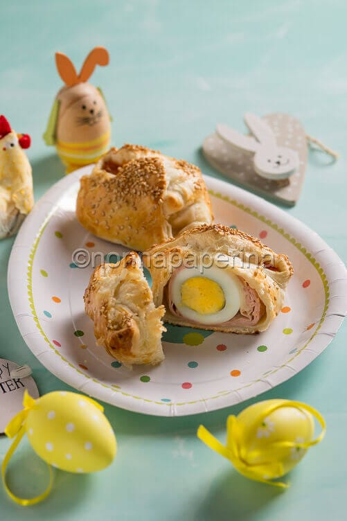 Uova in crosta di sfoglia