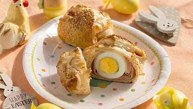 Uova in crosta di sfoglia