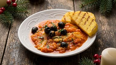 Baccalà in umido alla Veneta