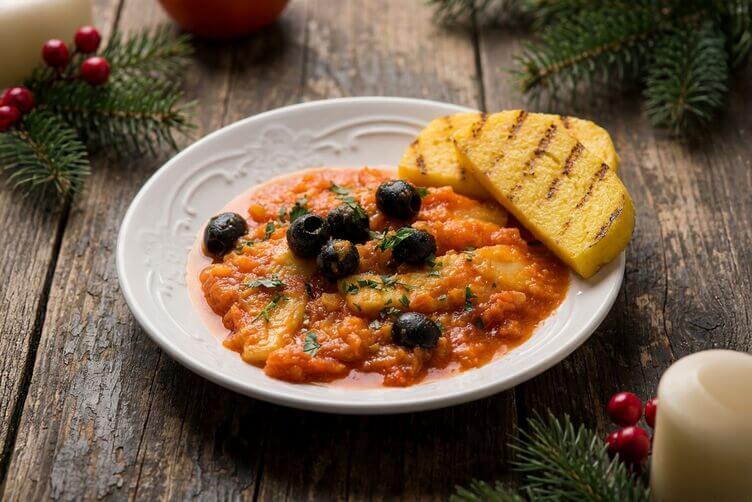 Baccalà in umido alla Veneta