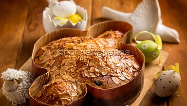 Colomba salata con tonno e olive