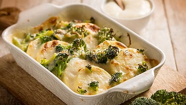 Gnocchi alla romana light con broccoli