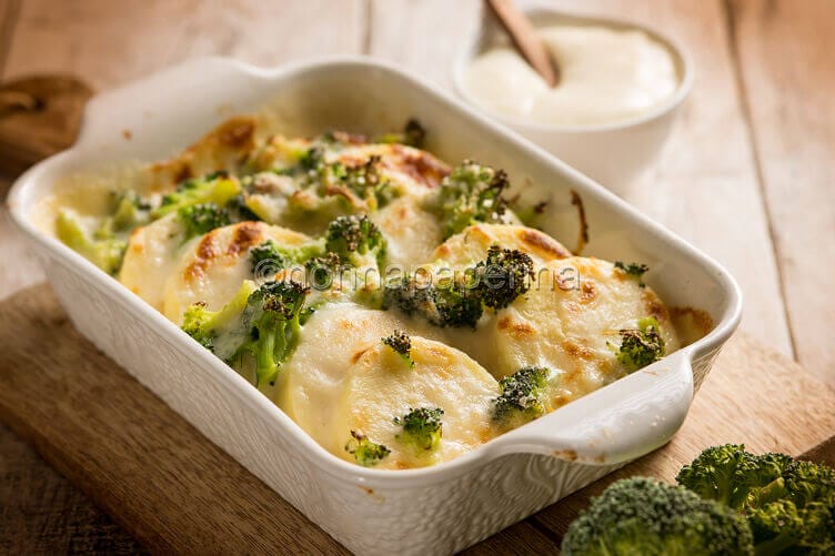 Gnocchi alla romana light con broccoli