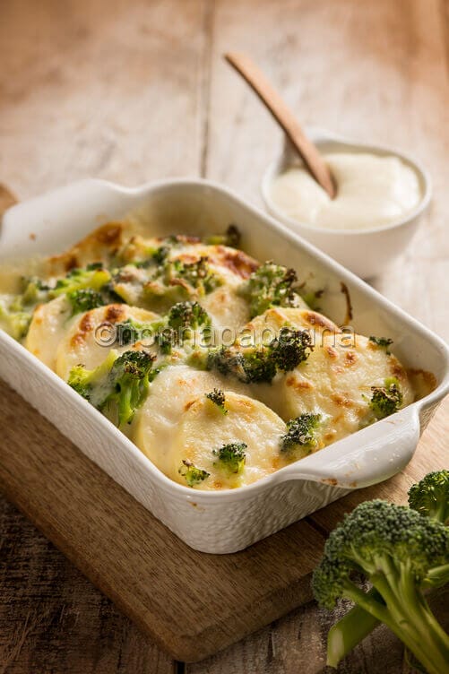 Gnocchi alla romana light con broccoli Gnocchi alla romana light con broccoli