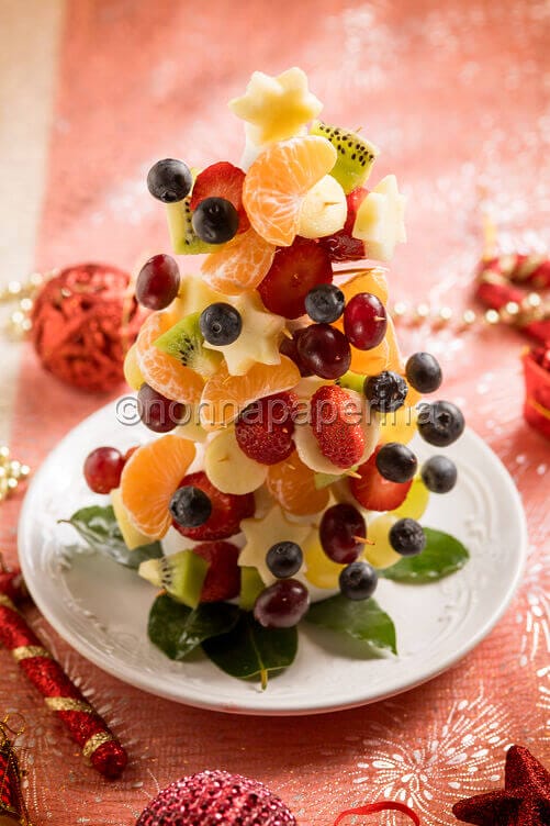 Albero di Natale alla frutta