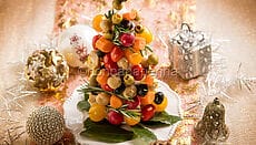 Albero natalizio vegetariano