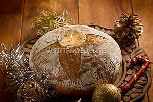 Candela di burro con pane, una deliziosa ricetta per Natale Candela di burro con pane, una deliziosa ricetta per Natale