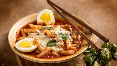 Cheese tteokbokki