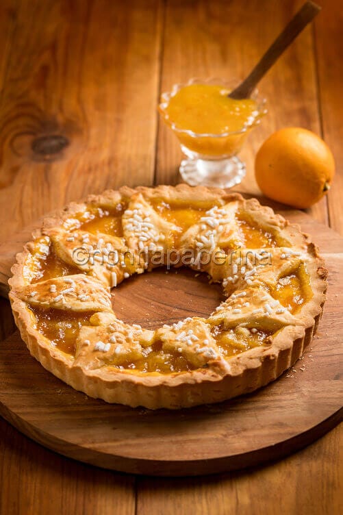 Crostata girasole Crostata girasole