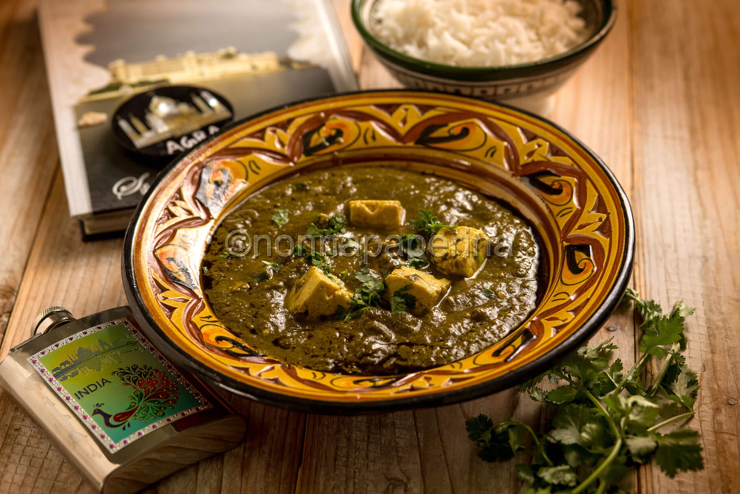 Palak paneer, la zuppa con formaggio della cucina indiana
