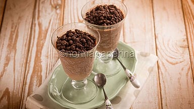 Panna cotta al cioccolato