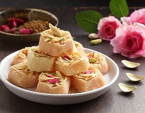 Ricetta Rose Soan Papdi: un dolce indiano colorato e gustoso