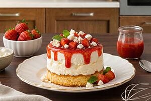 Semifreddo con meringhe, un dessert per la Festa della Mamma Semifreddo con meringhe, un dessert per la Festa della Mamma