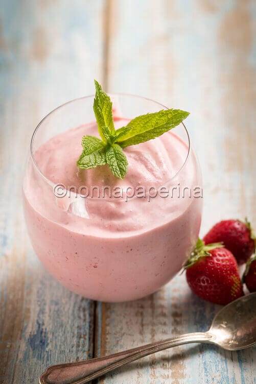 Spumone alle fragole Spumone alle fragole