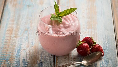 Spumone alle fragole