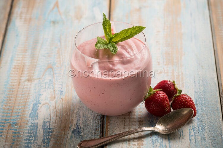 Spumone alle fragole