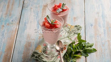 Crema fredda di anguria