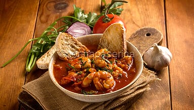 Gamberoni in guazzetto