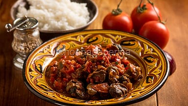 Lumache in umido con salsa piccante