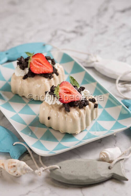 Mousse di banane Mousse di banane