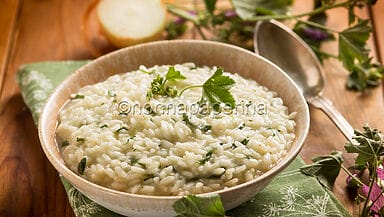 Risotto alla malva