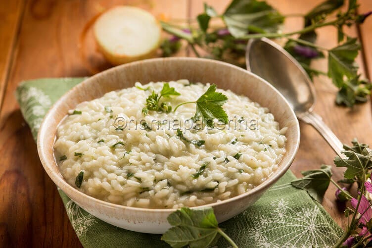 Risotto alla malva