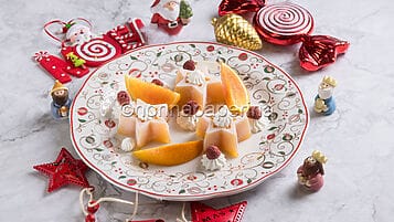 Stelle di gelatina di arancia