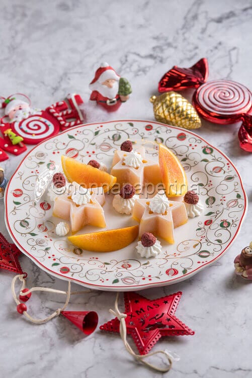 Stelle di gelatina di arancia Stelle di gelatina di arancia