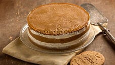 Torta fredda ai biscotti: a metà tra torta e cheesecake