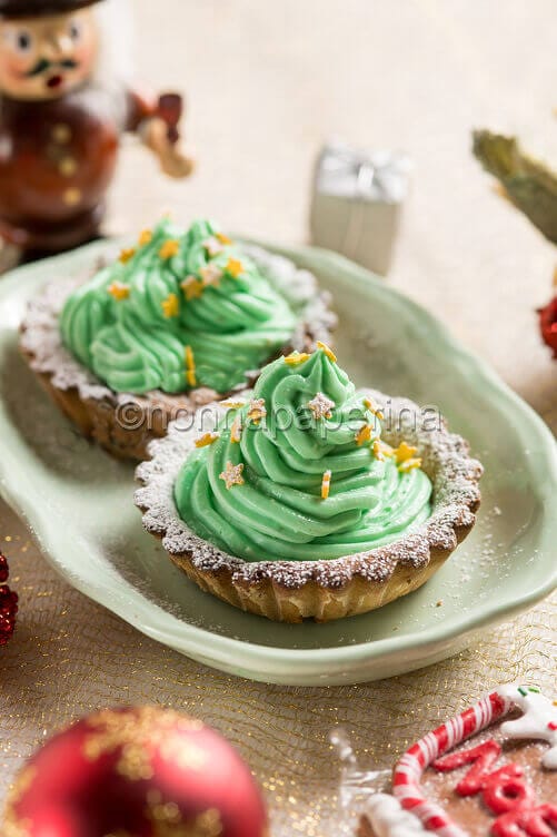 Crostatine natalizie al mascarpone Crostatine natalizie al mascarpone